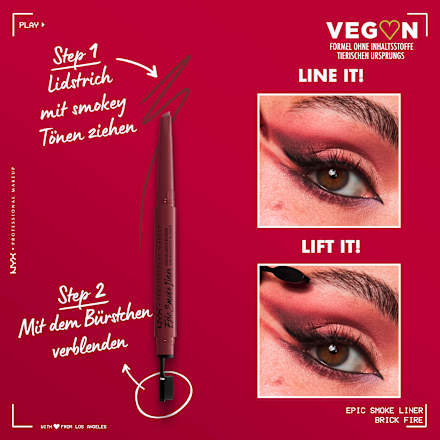 Eyeliner Epic Smoke 06 Brick Fire  NYX PROFESSIONAL MAKEUP