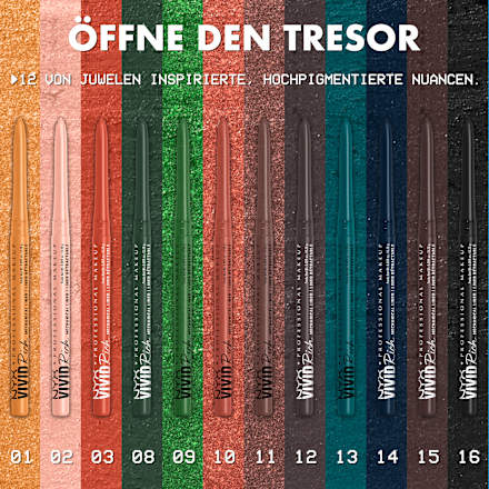 Eyeliner Vivid Rich Mechanical 08 Emerald Empire  NYX PROFESSIONAL MAKEUP