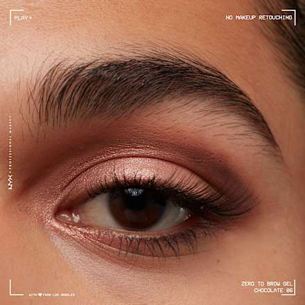 Augenbrauengel  Zero To Brow Gel 06 Chocolate NYX PROFESSIONAL MAKEUP