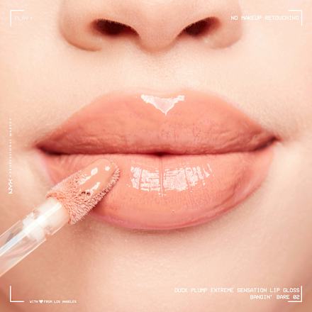 Lipgloss Duck Plump 02 Bangin' Bare NYX PROFESSIONAL MAKEUP