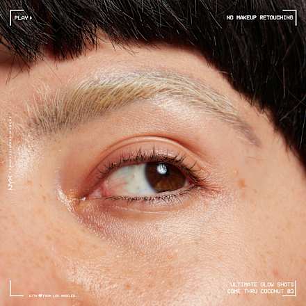 Lidschatten Ultimate Glow Shots 03 Come Thru Coconut  NYX PROFESSIONAL MAKEUP