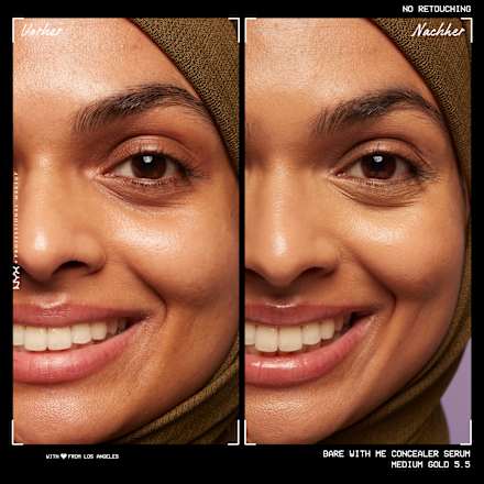 Concealer Serum Bare With Me 5.5 Medium Golden NYX PROFESSIONAL MAKEUP
