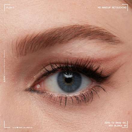 Augenbrauengel  Zero To Brow Gel 02 Ash Blonde NYX PROFESSIONAL MAKEUP