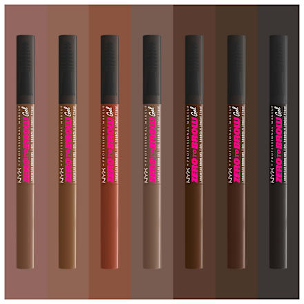 Augenbrauengel  Zero To Brow Gel 02 Ash Blonde NYX PROFESSIONAL MAKEUP