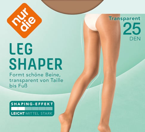 Strumpfhose Leg Shaper mit Shaping-Funktion mandel Gr. 40/44, 25 DEN nur die