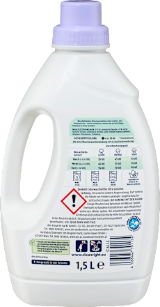 Colorwaschmittel Ultra Sensitive Denkmit