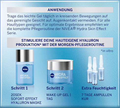 Gesichtscreme Hyaluron Hydra Skin Effect  NIVEA