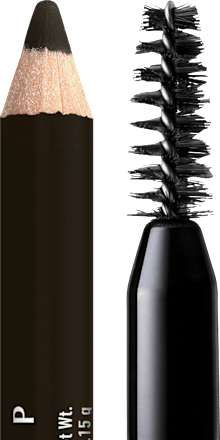 Szemöldökceruza Powder Louder - Nr. 09 Black/Fekete NYX PROFESSIONAL MAKEUP