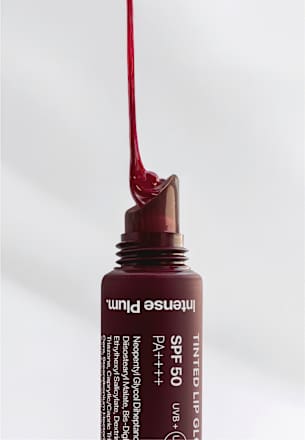 Lipgloss Intense Plum LSF 50, regenerierend Transparent Lab