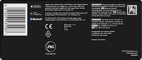 Elektrische Zahnbürste iO Series 10 Cosmic Black Oral-B