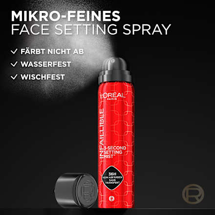Fixierspray Infaillible: 3-Second Setting Spray L'ORÉAL PARiS