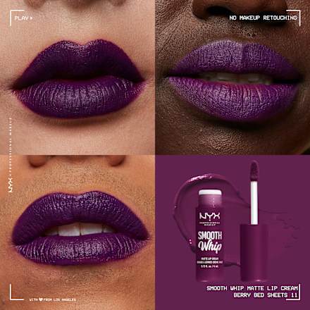 Lippenstift Smooth Whip Matte 11 Berry Bed Sheets NYX PROFESSIONAL MAKEUP