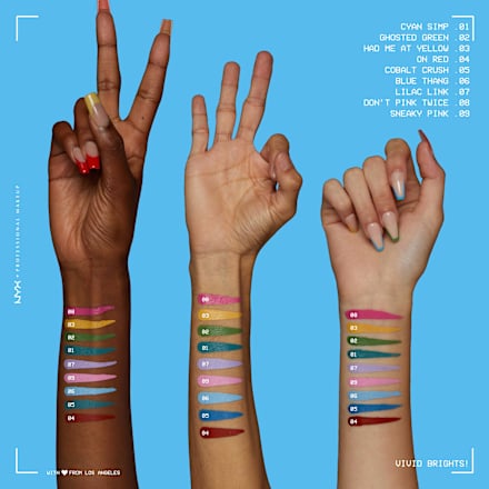 Liquid Eyeliner Vivid Bright 03 Had Me At Yellow NYX PROFESSIONAL MAKEUP