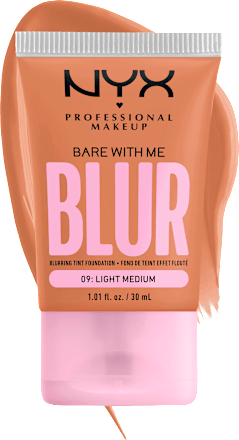 Foundation Bare With Me Blur Tint Light 09 Medium NYX PROFESSIONAL MAKEUP