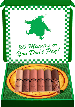 Lipgloss Set Home Alone 6tlg Butter Gloss Pizza Vault, Nude NYX PROFESSIONAL MAKEUP