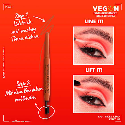 Eyeliner Epic Smoke 05 Fired Up  NYX PROFESSIONAL MAKEUP