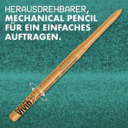 Eyeliner Vivid Rich Mechanical 01 Amber Stunner  NYX PROFESSIONAL MAKEUP