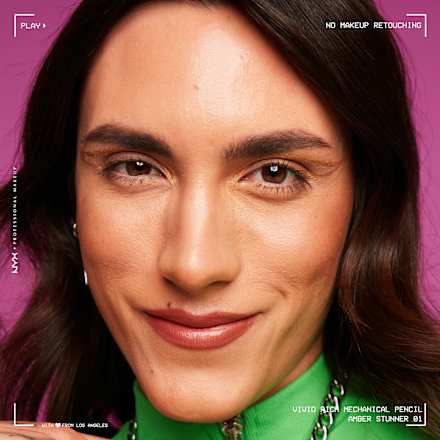 Eyeliner Vivid Rich Mechanical 01 Amber Stunner  NYX PROFESSIONAL MAKEUP