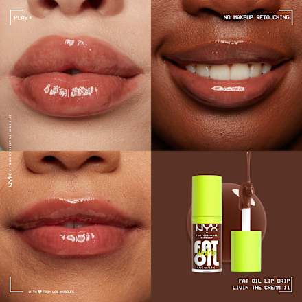 Lipgloss Fat Oil Lip Drip 11 Livin' The Cream NYX PROFESSIONAL MAKEUP