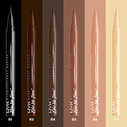 Eyeliner Epic Ink Liner 04 Milk Chocolate NYX PROFESSIONAL MAKEUP