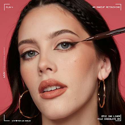 Eyeliner Epic Ink Liner 04 Milk Chocolate NYX PROFESSIONAL MAKEUP