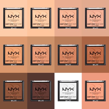 Puder Can't Stop Won't Stop Mattifying Tan 06 NYX PROFESSIONAL MAKEUP