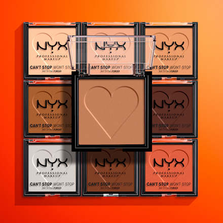 Puder Can't Stop Won't Stop Mattifying Tan 06 NYX PROFESSIONAL MAKEUP