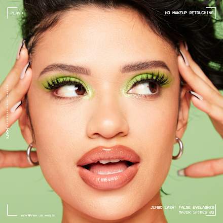 Künstliche Wimpern Jumbo Lash 09 Full Major Spikes (1 Paar) NYX PROFESSIONAL MAKEUP