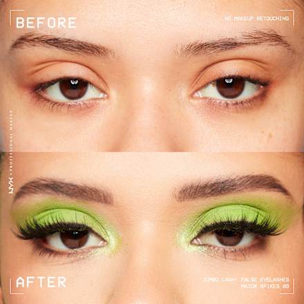 Künstliche Wimpern Jumbo Lash 09 Full Major Spikes (1 Paar) NYX PROFESSIONAL MAKEUP