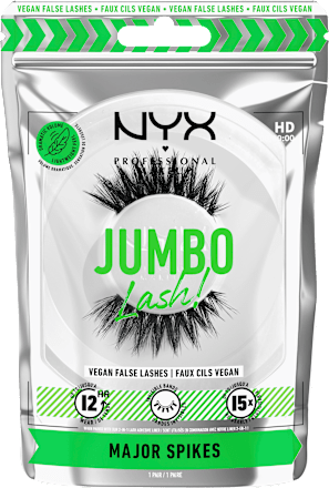 Künstliche Wimpern Jumbo Lash 09 Full Major Spikes (1 Paar) NYX PROFESSIONAL MAKEUP