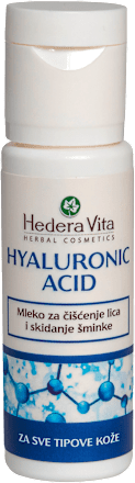 Mini mleko za čišćenje lica i skidanje šminke, HYALURONIC ACID Hedera Vita