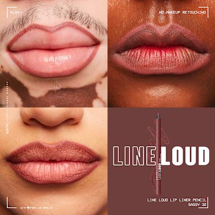 Lipliner Line Loud Longwear 04 Sassy NYX PROFESSIONAL MAKEUP