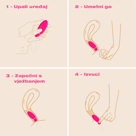 Uređaj za Kegelove vježbe Kegel Smart 2 INTIMINA