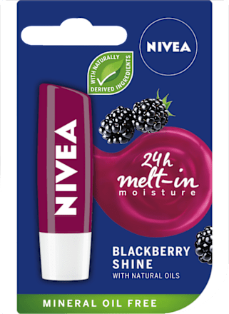 Balsam pentru buze Blackberry Shine NIVEA