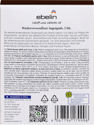 Augenpads Feliz Holaween (1 Paar) ebelin