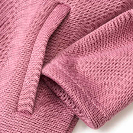 Jacke aus Strickfleece, rosa, Gr. 86 PUSBLU