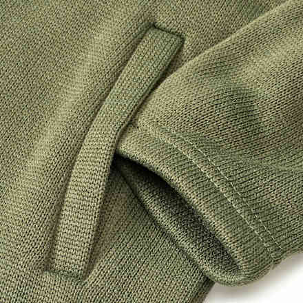 Jacke aus Strickfleece, grün, Gr. 86 PUSBLU
