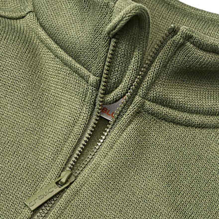 Jacke aus Strickfleece, grün, Gr. 86 PUSBLU