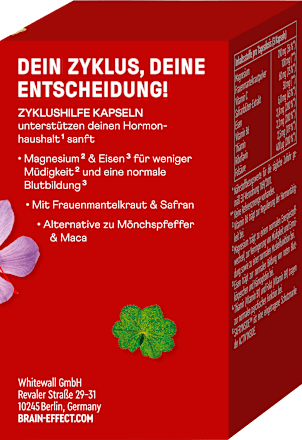 Zyklushilfe Kapseln  45 St BRAINEFFECT