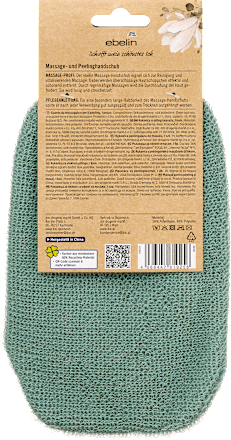 Massage- und Peelinghandschuh Fäustling ebelin