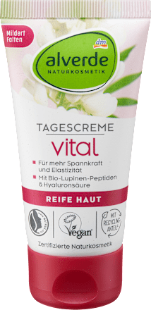 vital Crema giorno con peptidi di lupini bio alverde