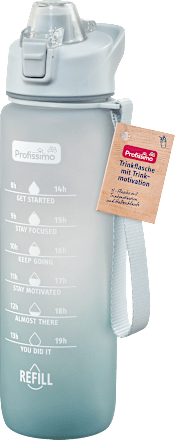 Trinkflasche mit Motivation Profissimo