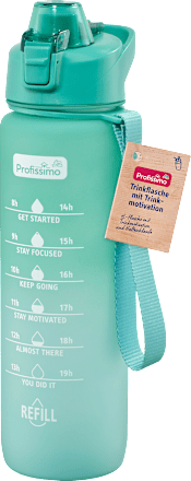 Trinkflasche mit Motivation Profissimo