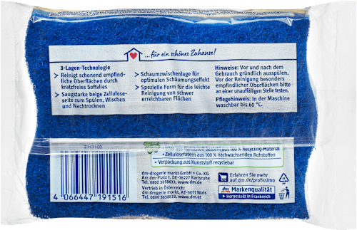  Trio-Geschirrschwämme Profissimo