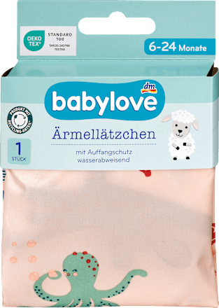 Ärmellätzchen rosa, Meerjungfrau babylove