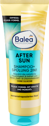  After Sun šampon i regenerator za kosu poslije sunčanja 2u1 Balea PROFESSIONAL