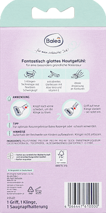 Rasierer Fantastique 5-Klingen Balea