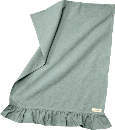 Geschirrtuch aus Baumwolle mit Rüschen (70x50 cm) Dekorieren & Einrichten