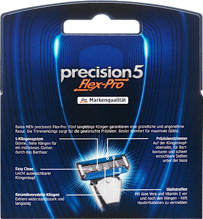 Rasierklingen, precision5 Flex-Pro Balea MEN