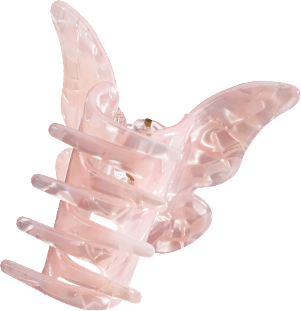 Haarspange Schmetterling rosa ebelin